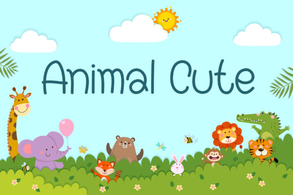 Animal Cute: The Friendly Font for Welcoming Projects