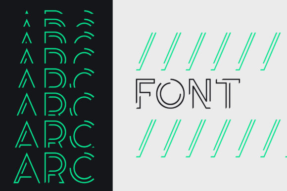 Arc: A Modern Display Font for Bold Ideas
