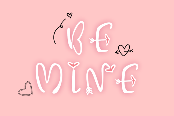 Be Mine: The Playful Display Font for Valentine's Day Projects