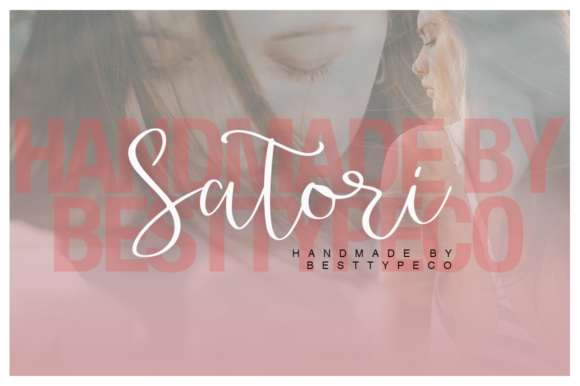 Embrace Elegance: The Satori Handwritten Typeface
