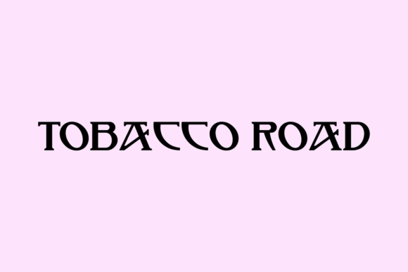 Exploring Tobacco Road: A Vintage Serif with Character
