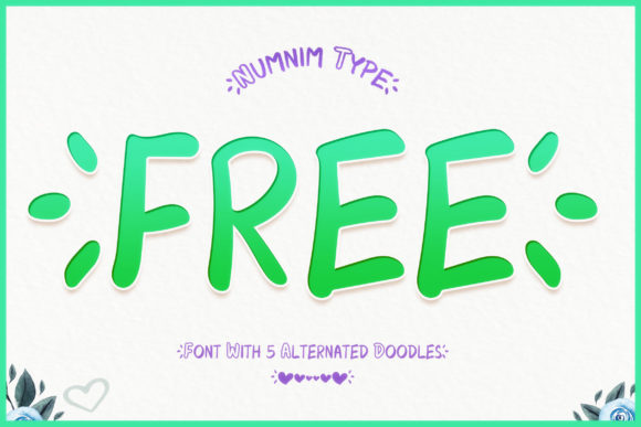 Free: A Creative Display Font That Brings Whimsy to Modern Designs