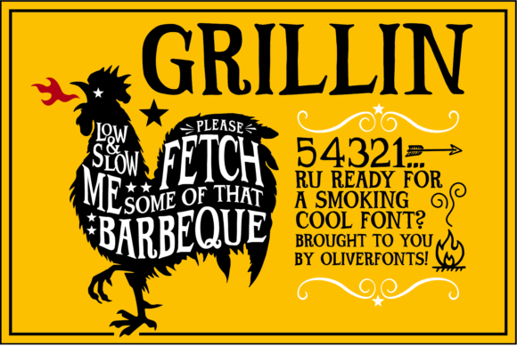 Grillin: A Free Font That Brings Bold Personality to Your Designs