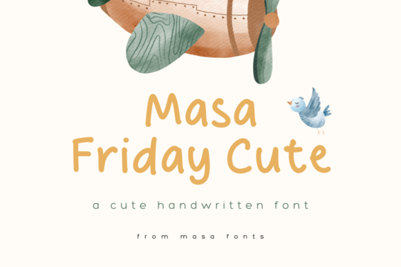 Masa Friday Cute: A Friendly Font for Your Projects