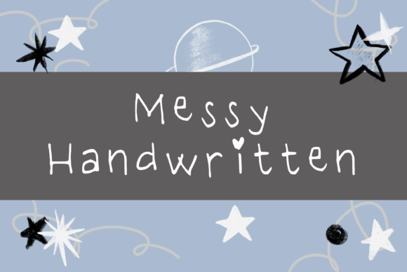 Messy: The Handwritten Font That Feels Like a Real Conversation