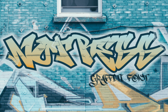Notress: The Graffiti Display Font That Captures Urban Energy