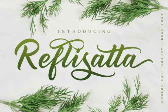 Reflisatta: The Modern Handwritten Font for Your Creative Toolkit