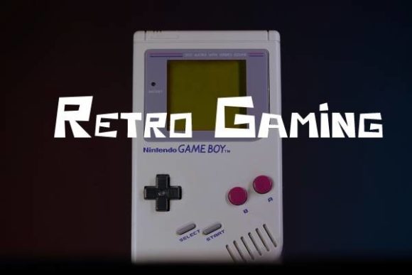 Retro Gaming: A Typeface That Teleports You to the Arcade