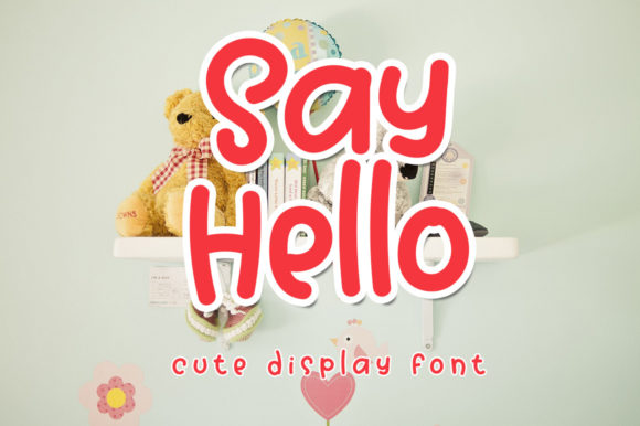 Say Hello: A Display Font for Joyful, Elegant Designs