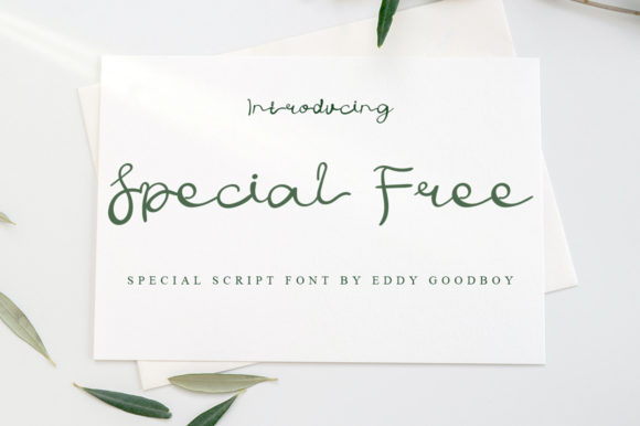 Special Free: The Handwritten Font That Feels Like a Conversation